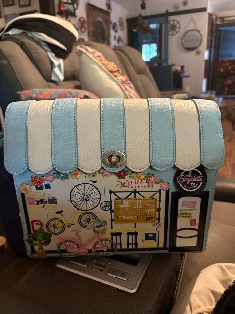 Vendula London Le Bicyclette Box Bag